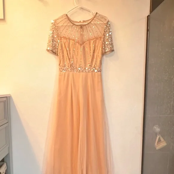 boohoo blush pink dress Dresses | Boohoo Pink Blush Long Dress Never Worn